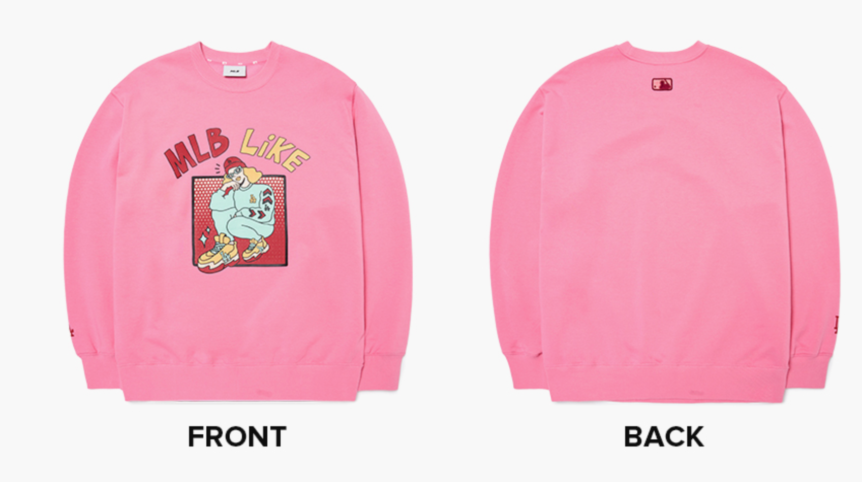 LIKE Cartoon Overfit Sweater - C61_1
