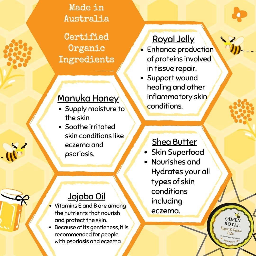 Queen Royal Repair and Renew Bee Balm_2