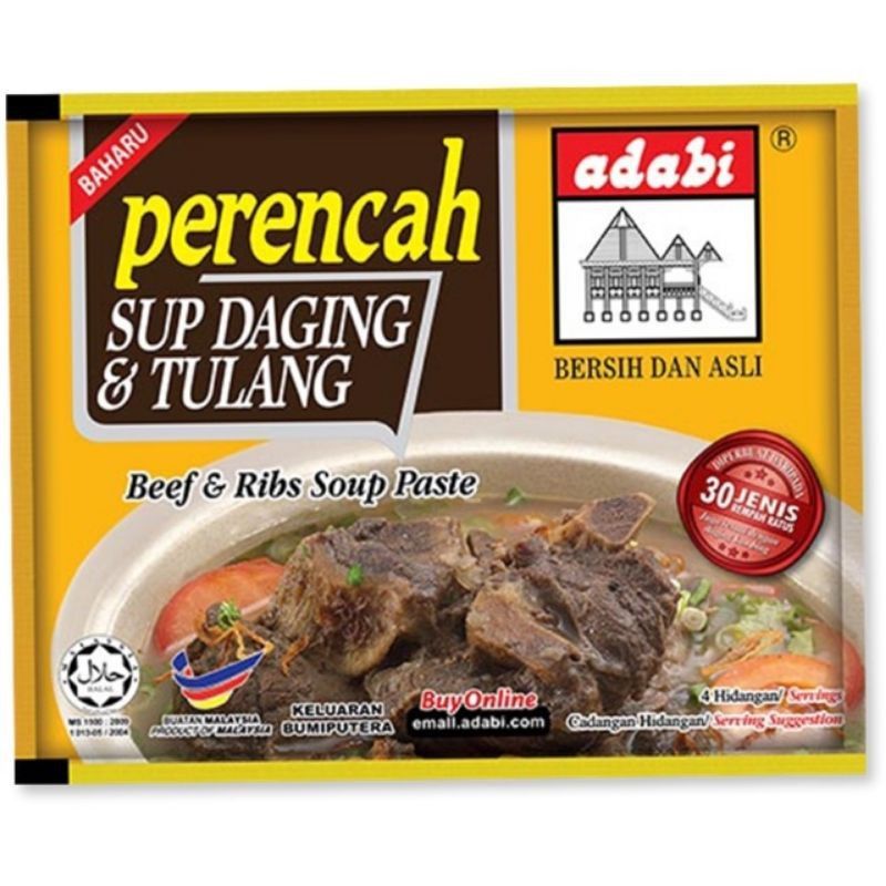 ADABI PERENCAH SUP DAGING & TULANG 100g ( PASTE )_0