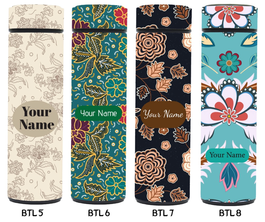  Tumbler Print UV Motif Batik Indonesia (Rubber Coated, High Quality)_1