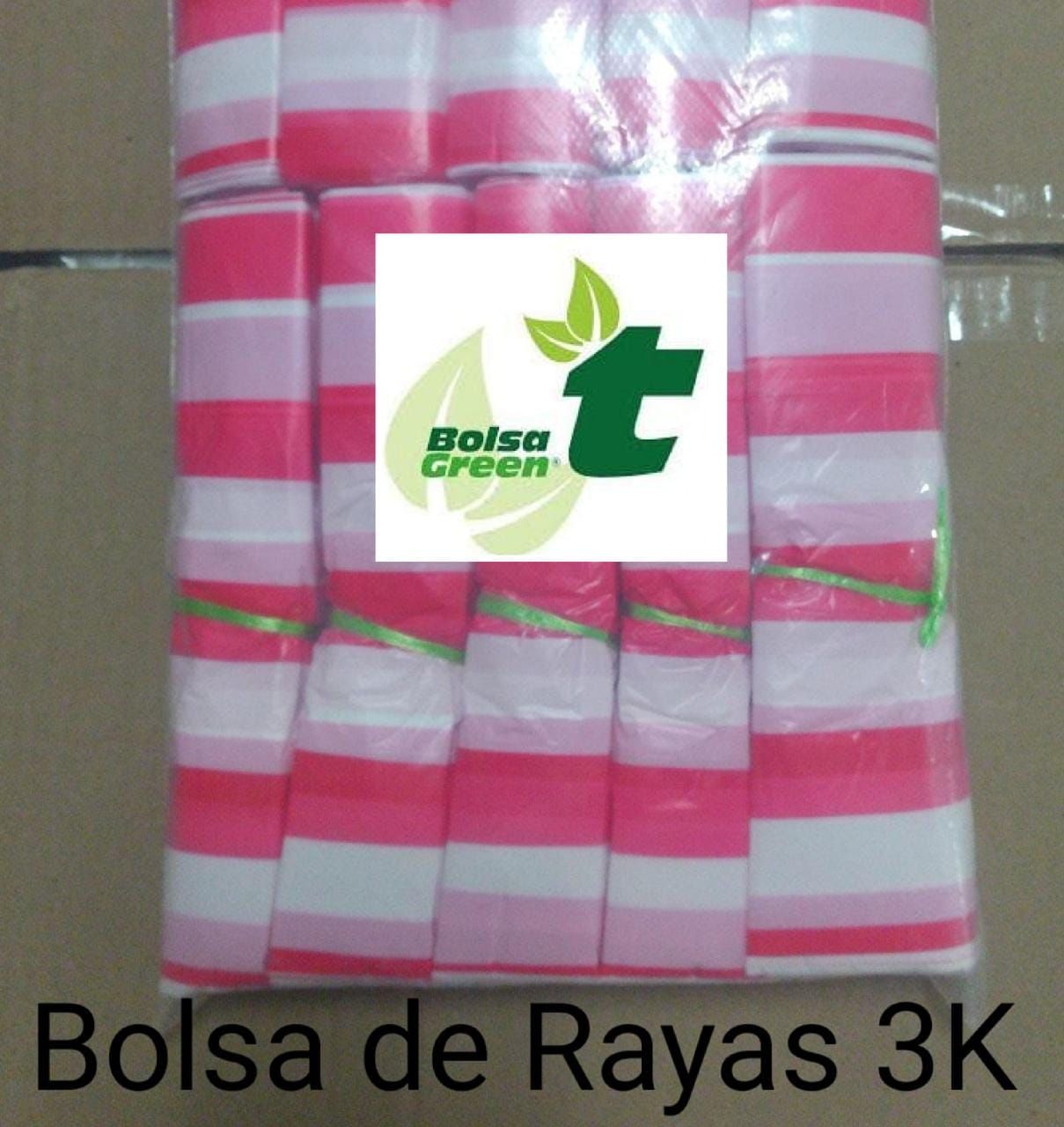 Paquete de Bolsas De Rayas 3K Green T_0