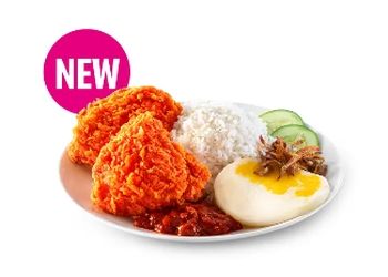 Nasi Lemak McD + 2pcs Ayam Goreng McD Spicy_0