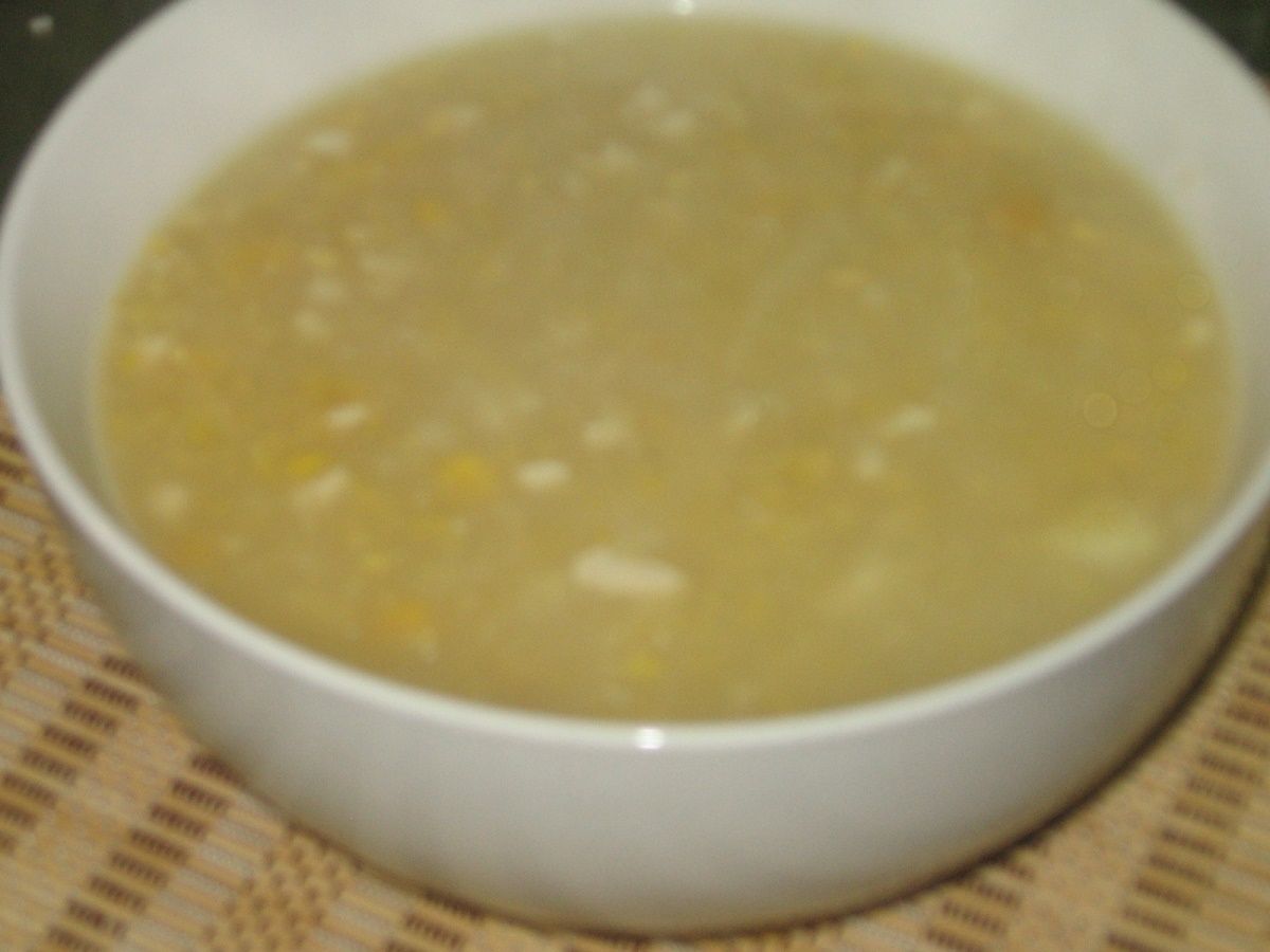 Sweet Corn Soup - Chicken  甜玉米汤 - 鸡肉  ( Regular or Large)_0