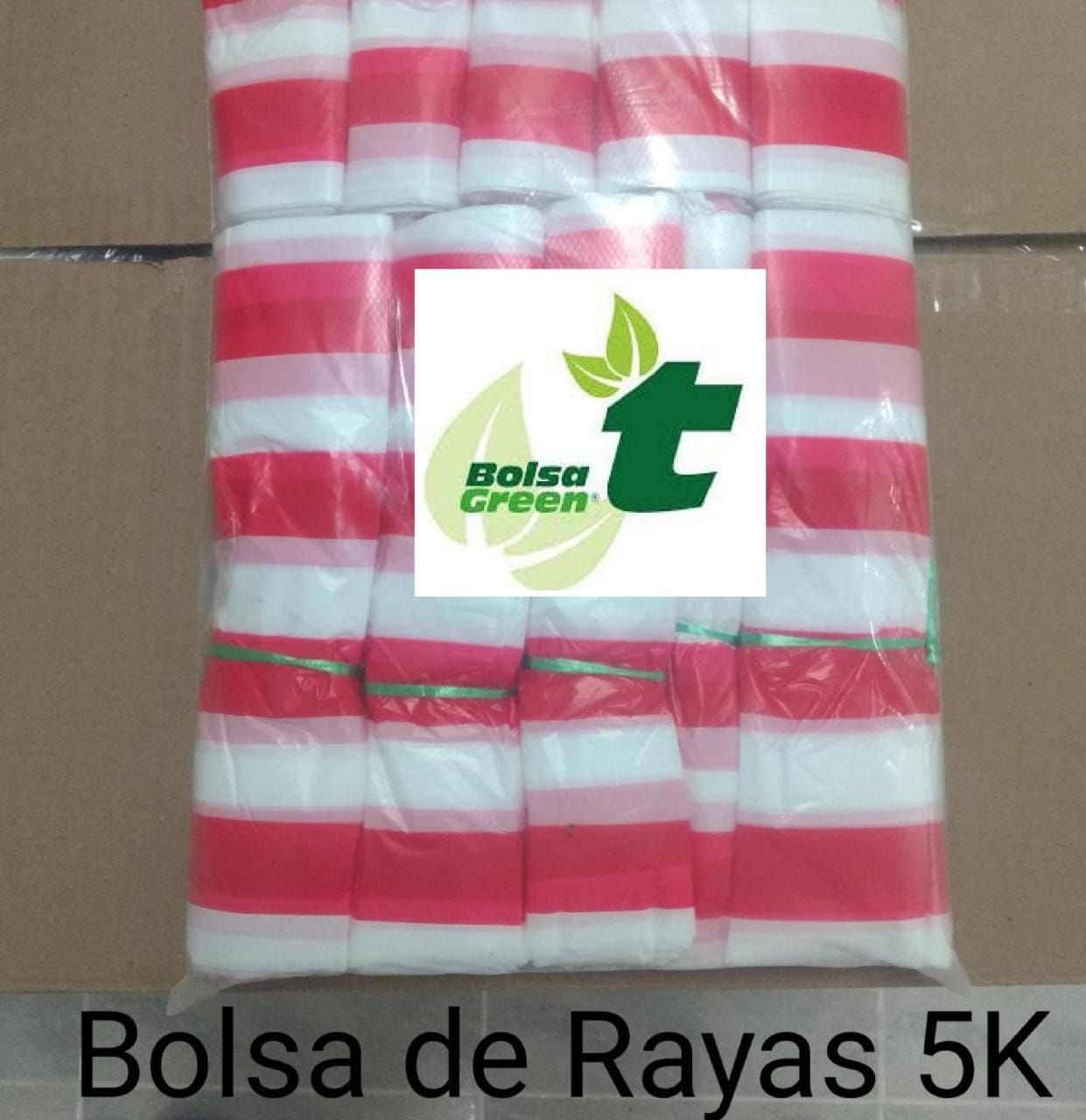 Paquete de Bolsas De Rayas 5K Green T_0