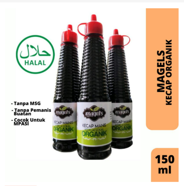 Magels Kecap Manis Organik 150ml_0