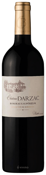 Chateau Darzac  Bordeaux Superieur Rouge 2018 (France)_0