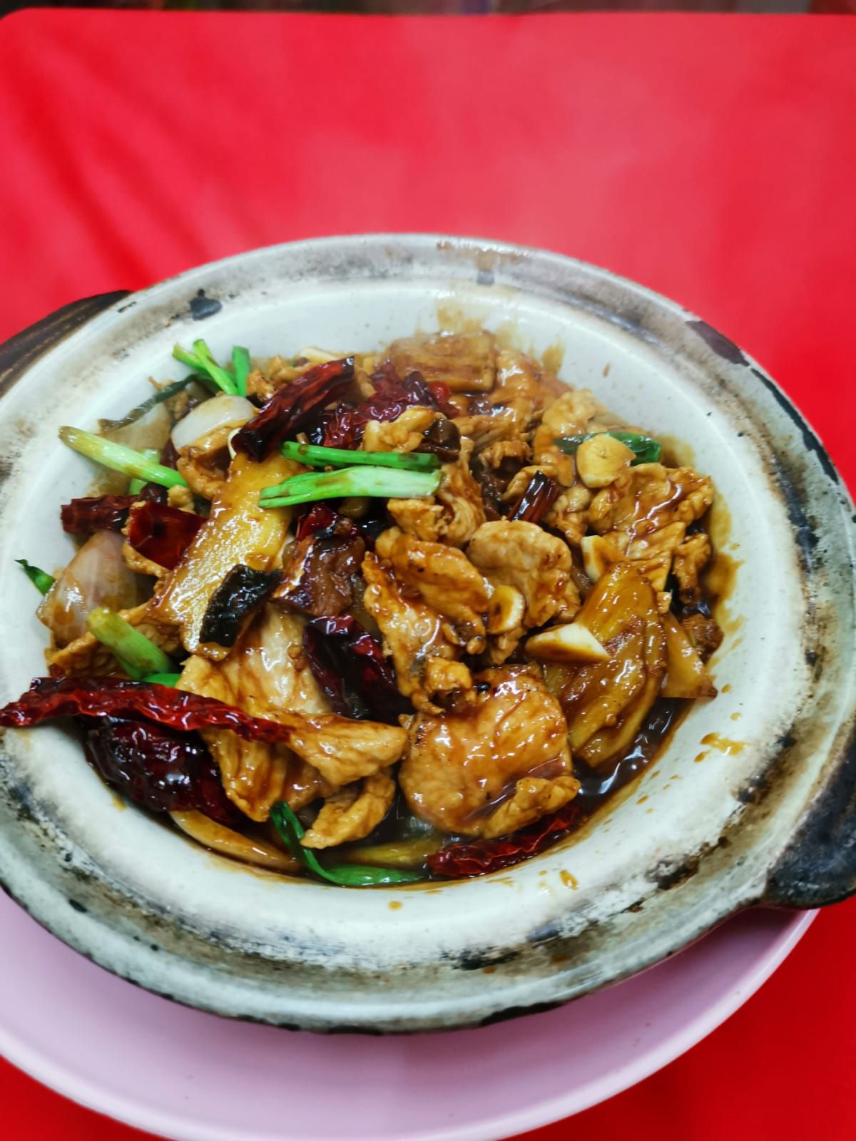 咸鱼花腩煲 Salted-fish Pork belly in claypot_0