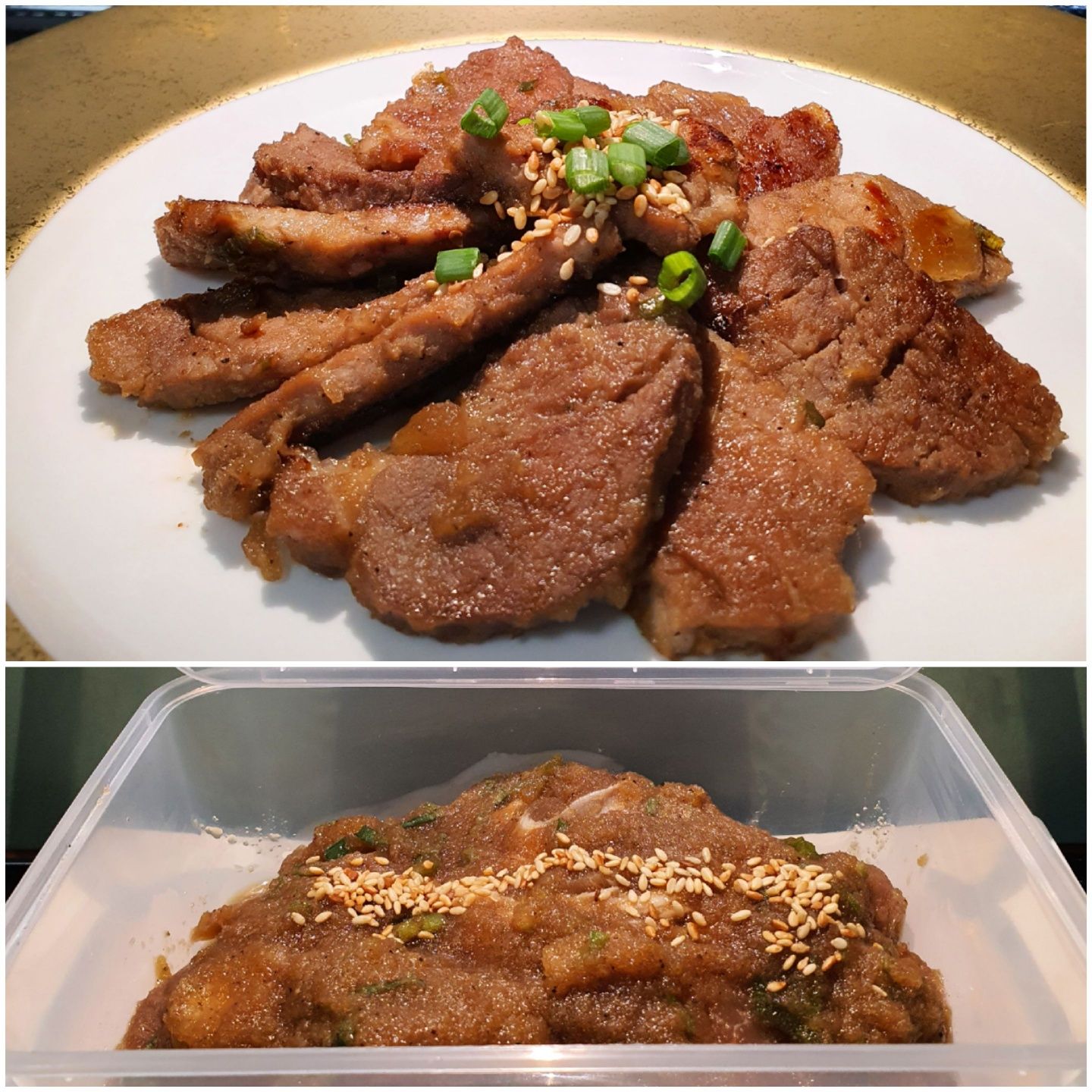 양념돼지목살 / Marinated Pork Collar (반조리)_0