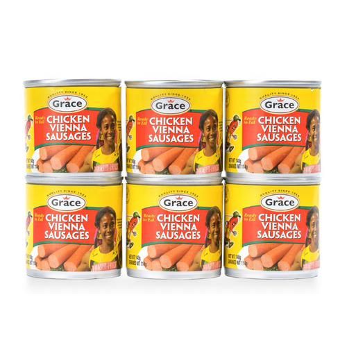 Grace Vienna Sausage Chkn / Hot 4 oz_1