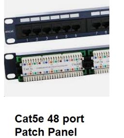 PP-E01048-C5e (EVO Cat 5e 48 Port Patch Panel)