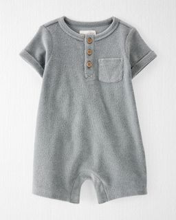 Baby Organic Cotton Terry Romper