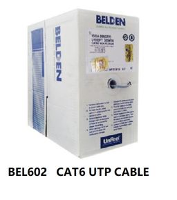 BEL602   24AWG Unbonded CAT6 Horizontal Cable
