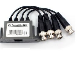 JR-8304TR(Pair) (4CH Passive Video Balun Distance :300M(with passive)(Pair))