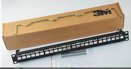 UU-0016-2270-1 (3M Volition 24 Port RJ45 UTP Patch Panel EMPTY-Silver (PPCA1UF24))