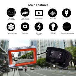 ECT-IV6A (4.3 inch LCD AHDT anolag CCTV Tester)