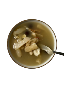 滋陰清熱竹蓀石斛鳘魚膠湯