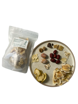 鰐魚肉無花果紅棗海底椰鰵魚膠湯