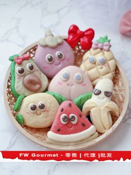 Fruit Theme Mantou 水果造型果蔬馒头