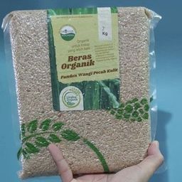 LINGKAR ORGANIK BERAS PANDAN PECAH KULIT ( COKLAT ) 2 KG