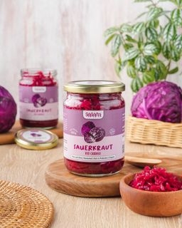 Sauerkraut Red Cabbage 400gr