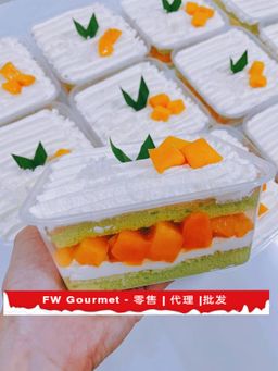 Pandan Bento Cake Series 斑斕盒子蛋糕系列