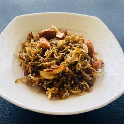 견과류 멸치볶음 Stir fried anchovy with almonds 