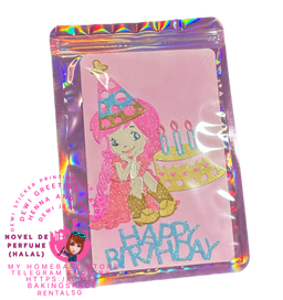 DIY Strawberry Shortcake 3D Card