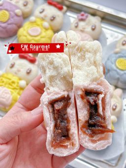 Mid Authum Bunny Mantou 玉兔奔月馒头月饼