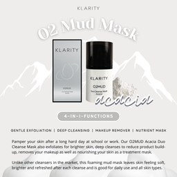 Klarity O2 Mud Mask 50ml