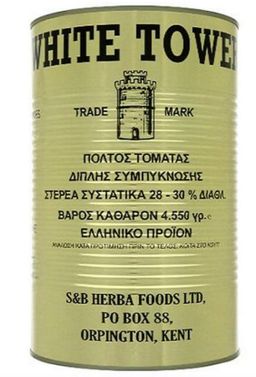 White Tower Tomato Puree Case 4x4.55KG