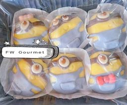 Minion Theme Mantou 小黄人造型馒头