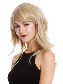 Coloration simple brushing cheveux mi long