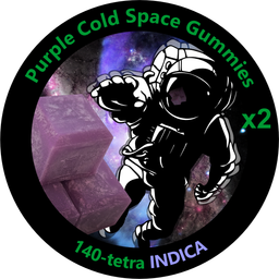 SourGrape Cold Space Gummies x2