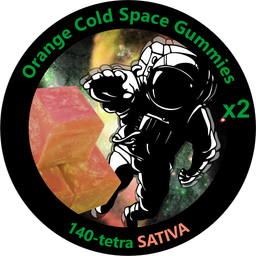 SourOrange Cold Space Gummies x2