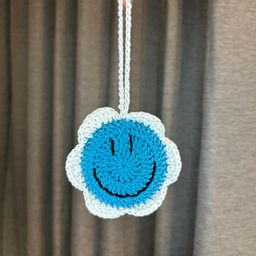 Smiley Mirror Bag Charm 
