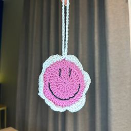 Smiley Mirror Bag Charm 