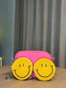 Smiley Coin/Key Pouch