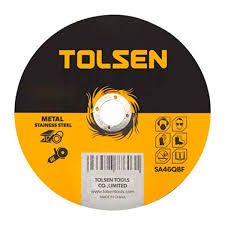 TOLSEN FLAT CUTTING OFF WHEEL (METAL AND STAINLESS STEEL) 230*2.0*22.2MM