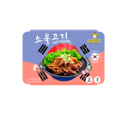 [HAPPY FOOD FAMILY] KOREAN FOOD READY MEAL- Beef/ Chicken- 250g