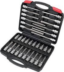 YATO TORX STAR SOCKET BIT SET 1/2IN 30PC