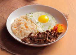 Breakfast Rice Meals with Egg
