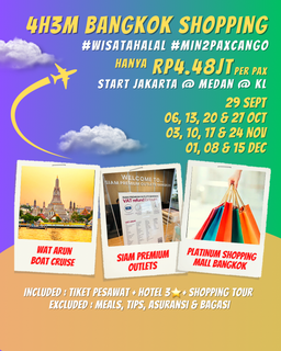 OpenTrip 4H3M Bangkok Shopping