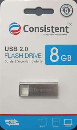 Consistent 8GB Pen Drive CTP10008 With GST Bill