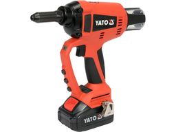 YATO 18V CORDLESS BRUSHLESS RIVET GUN 1 X 3 AH