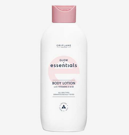Glow Essentials Body Lotion with Vitamins E & B3
