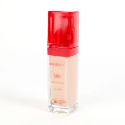 Suv o'tkazmaydigan tabiiy bo'yanish suyuq poydevorini