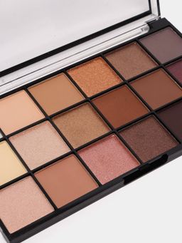 Ko'z qovoqlari uchun matli tenlar DoDo Girl Matte Eyeshadow, 18 rang