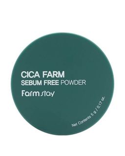 FarmStay centella Cica Farm sebumsiz kukunli matlashtiruvchi yumshoq kukun, 5 g
