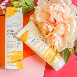 Jigarrang guruch ekstrakli  ko'pikli tozalash vositasi (FOAM CLEANSER)