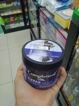 Compliment Skrab badan terisi uchun, 400 ml